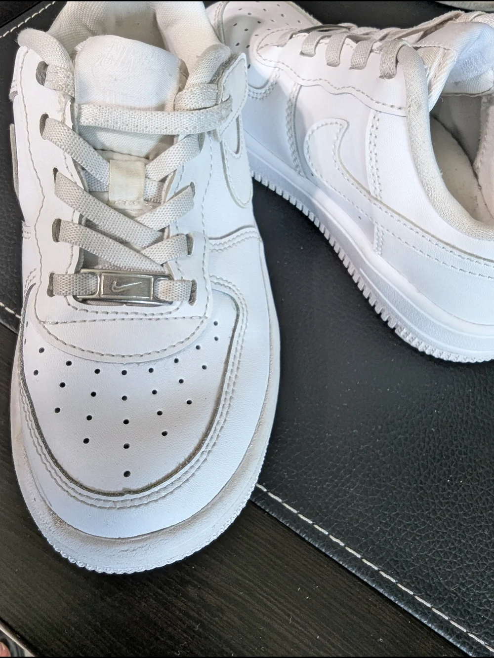 Nike Kids' White Low-Top Sneakers